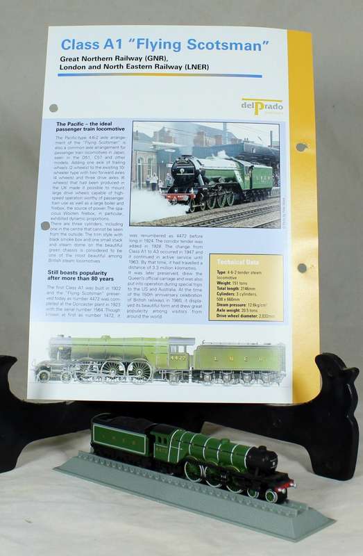 Del Prado - Locomotives of the world - N gauge - GNR CLASS A1 `Flying Scotsman`