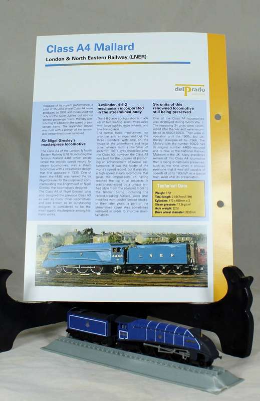 Del Prado - Locomotives of the world - N gauge - LNER Class A4 Mallard