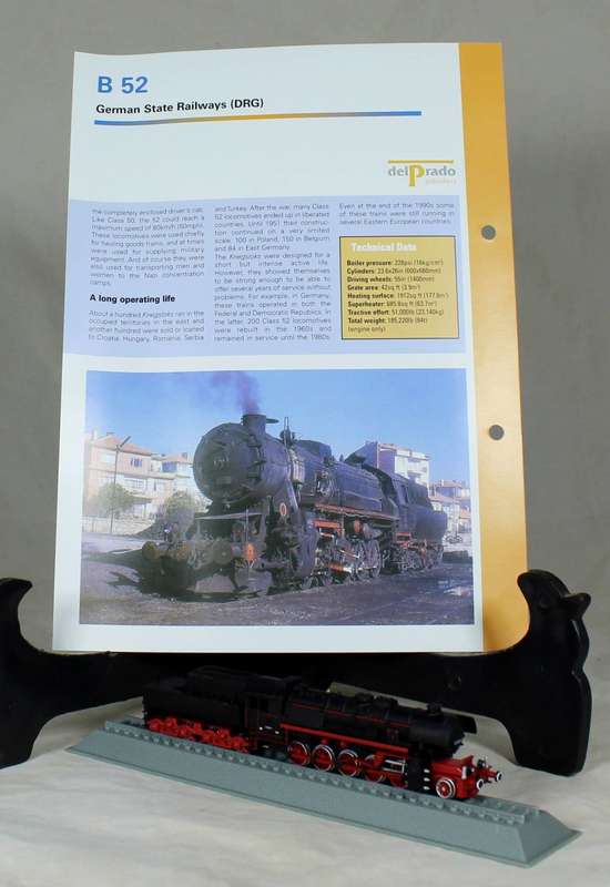 Del Prado - Locomotives of the world - N gauge - German state railways B 52