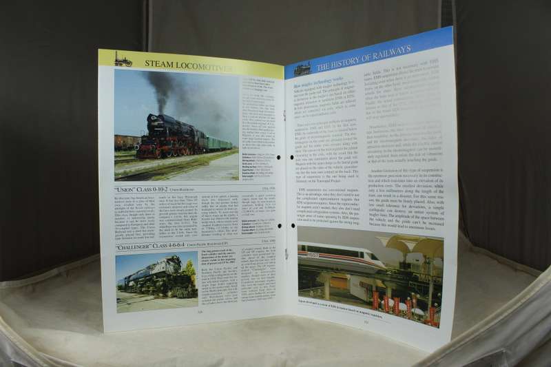 54 Editions on the history of locomotives
