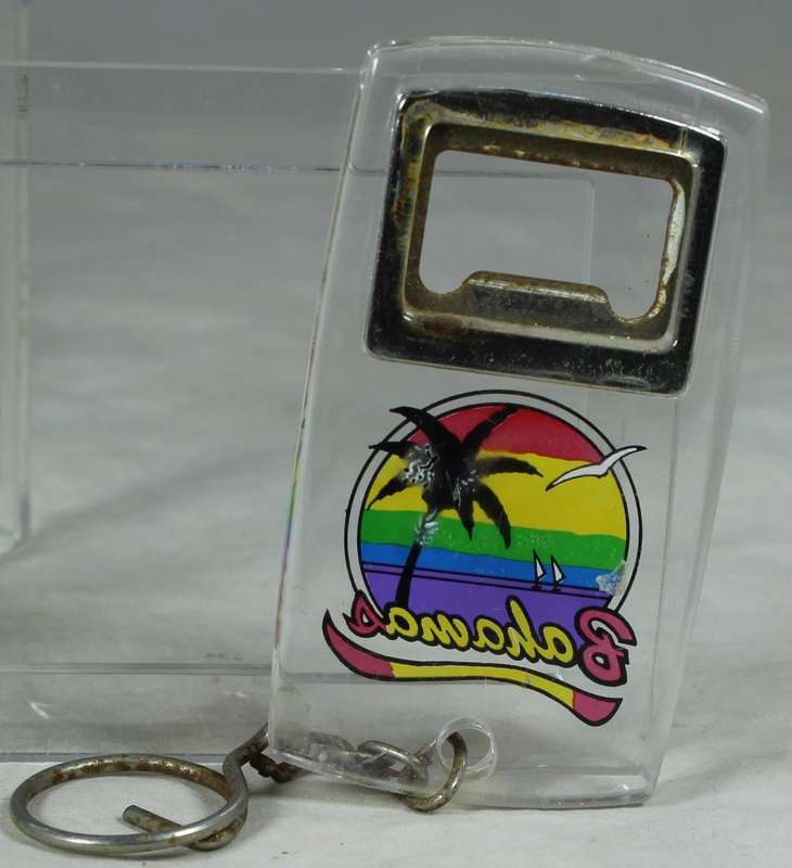 BOTTLE OPENER & KEY RING - BAHAMAS - BID NOW