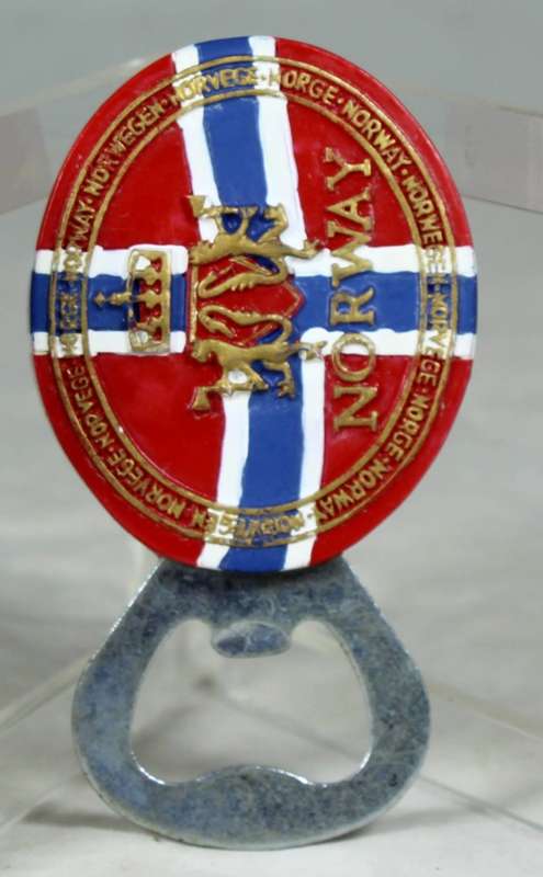 BOTTLE OPENER - NORWAY WITH MAGNET