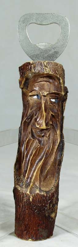 Bottle opener - Carved trunk