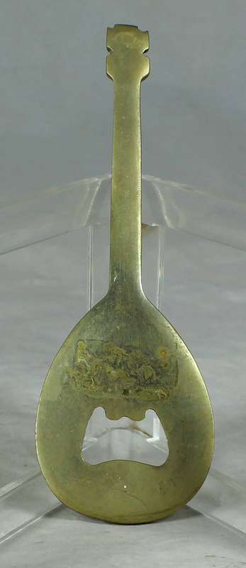 Bottle opener - guitar with inlay