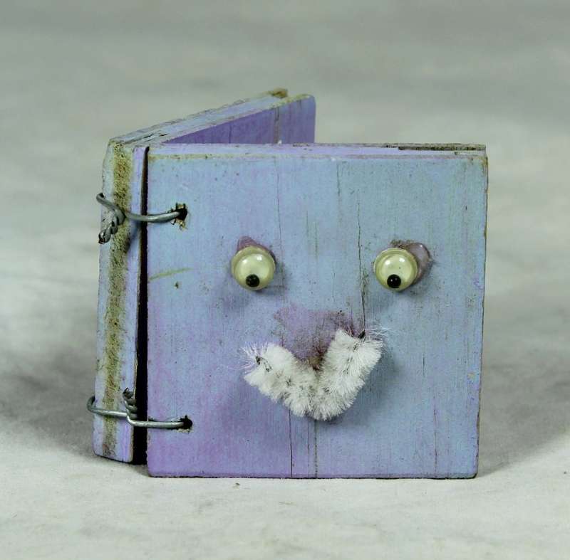 Miniature crazy about you wooden book