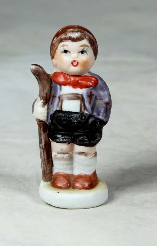 Miniature Bavarian boy