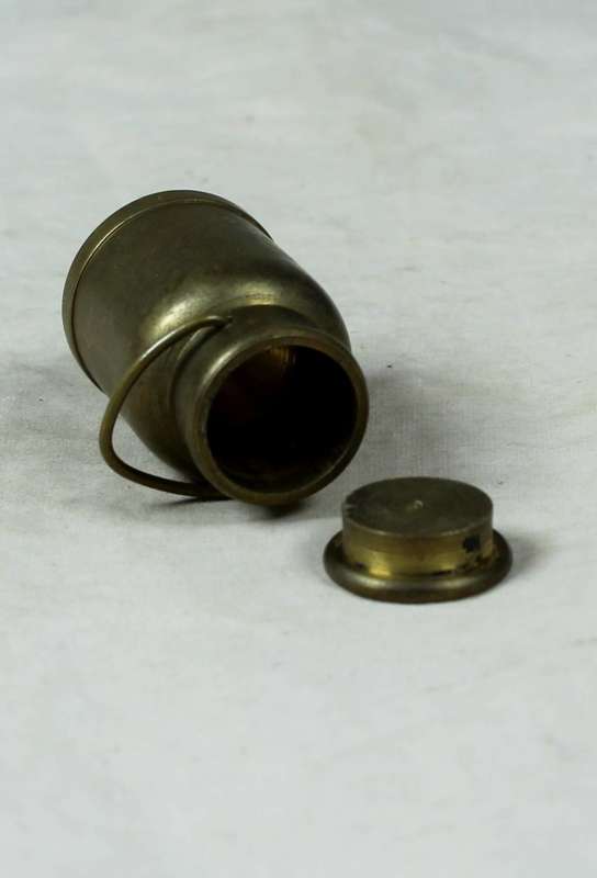 Miniature - A Brass Milk Can