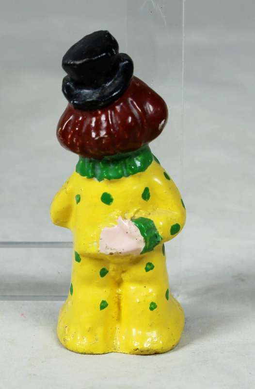 MINIATURE - CLOWN WITH A THREE LEAF CLOVER - BID NOW!!!