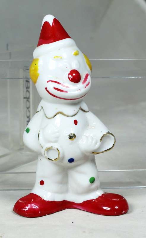 Small clown with polka dots