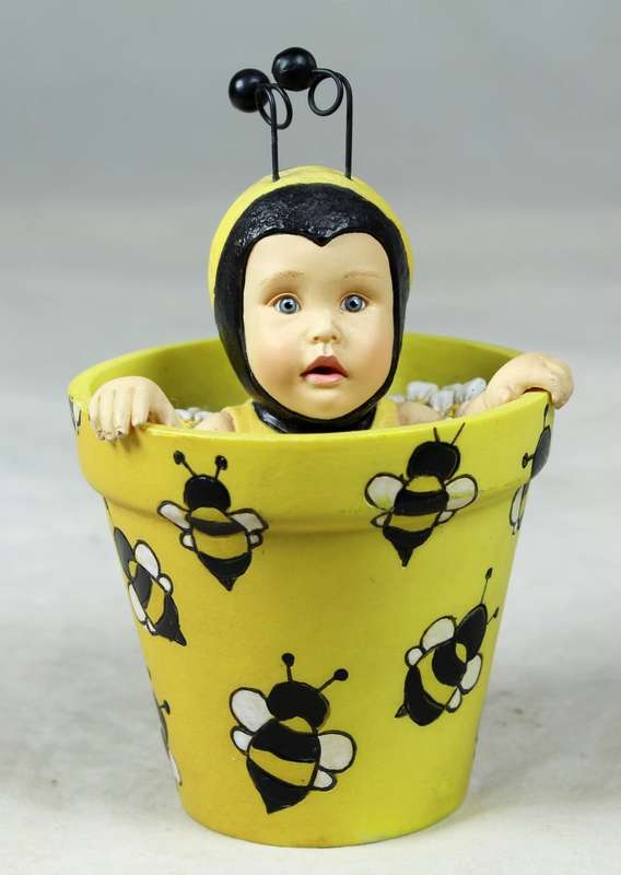 Babies are meant to be cherished pot plant bu Anne Geddes