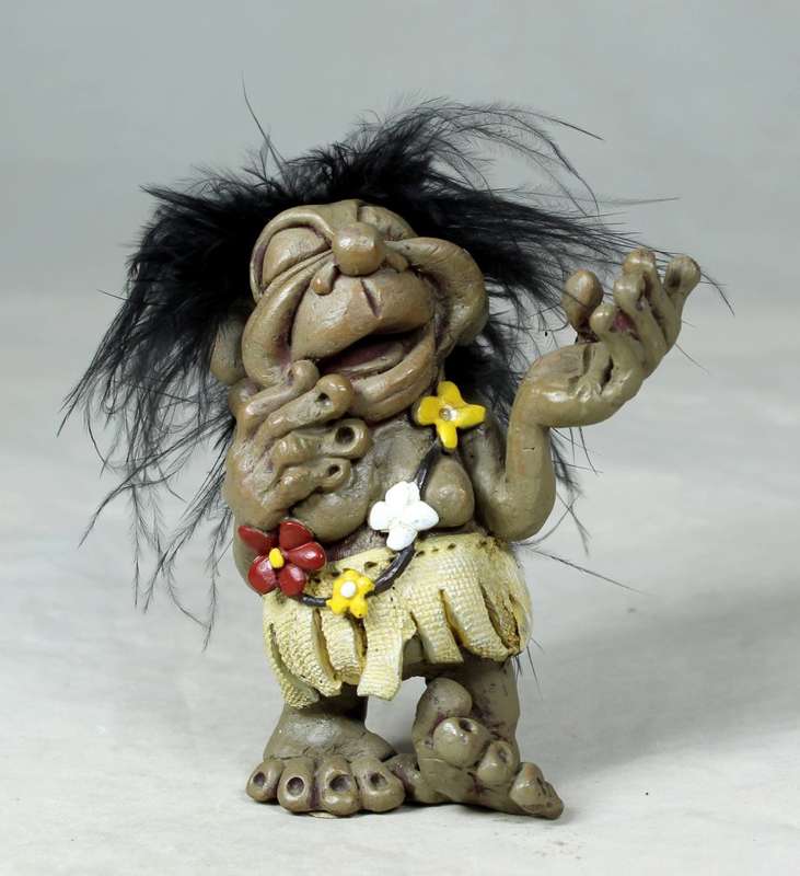 A LAUGHING BROWNIE - BY ANTHONY FISHER - BID NOW!!!