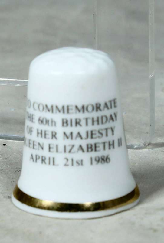 Thimble - Her Majesty Queen Elizabeth II birthday