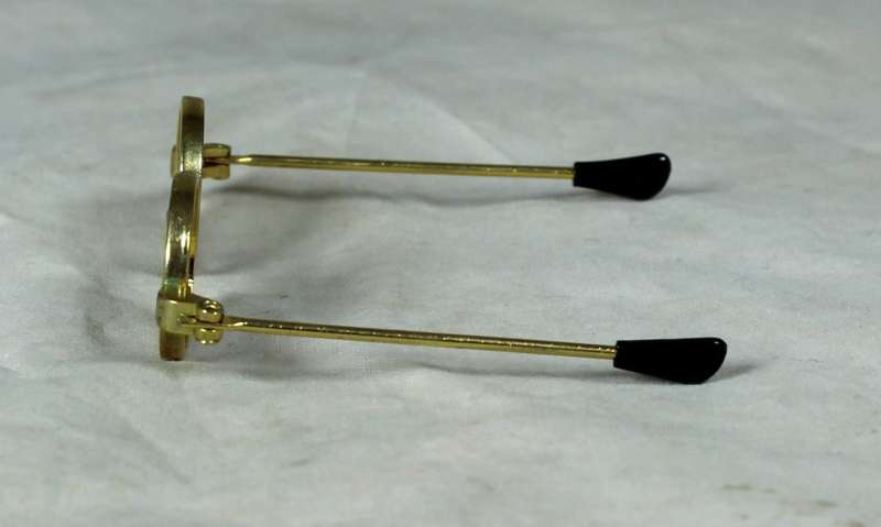 MINIATURE BRONZE - JOHN LENNON GLASSES