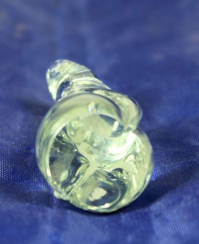 Miniature glass baby penguin