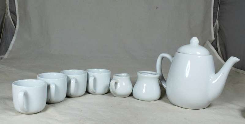 Children's clown tea set
