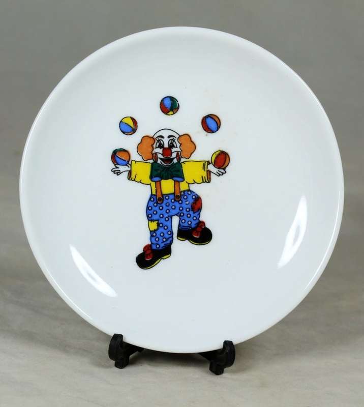 Children's clown tea set