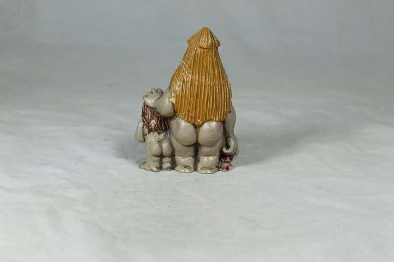 A MOTHER AND BABY TROLL TAKING A WALK - BID NOW!!!!