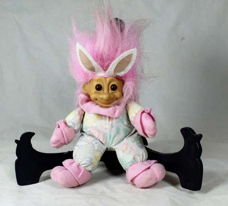 RUSS TROLL DOLL MADE IN CHINA - WITH BUNNY EARS - BID NOW!!!!