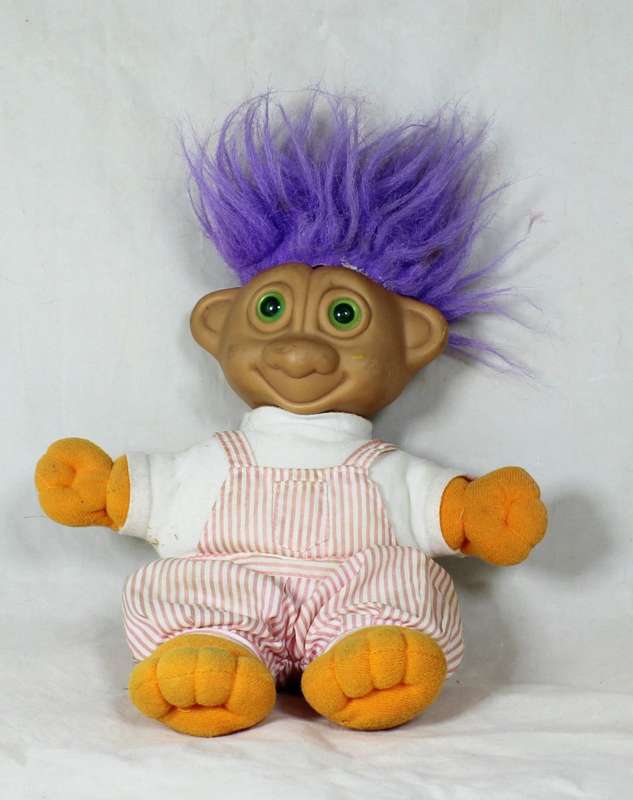 LARGE TROLL DOLL MADE IN CHINA - BATTERY OPERATED - BID NOW!!!!