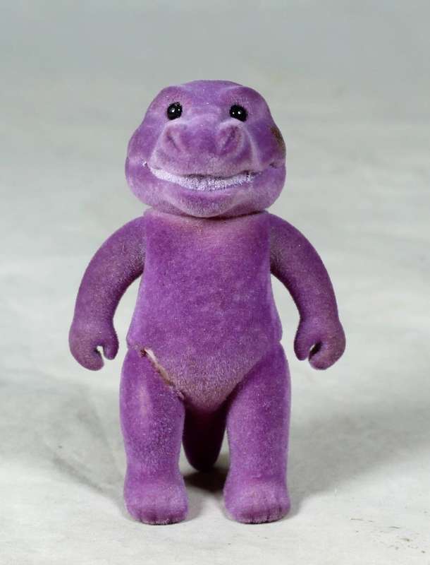 Small furry purple dragon