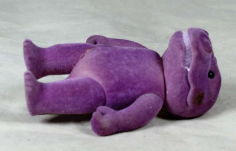 Small furry purple dragon