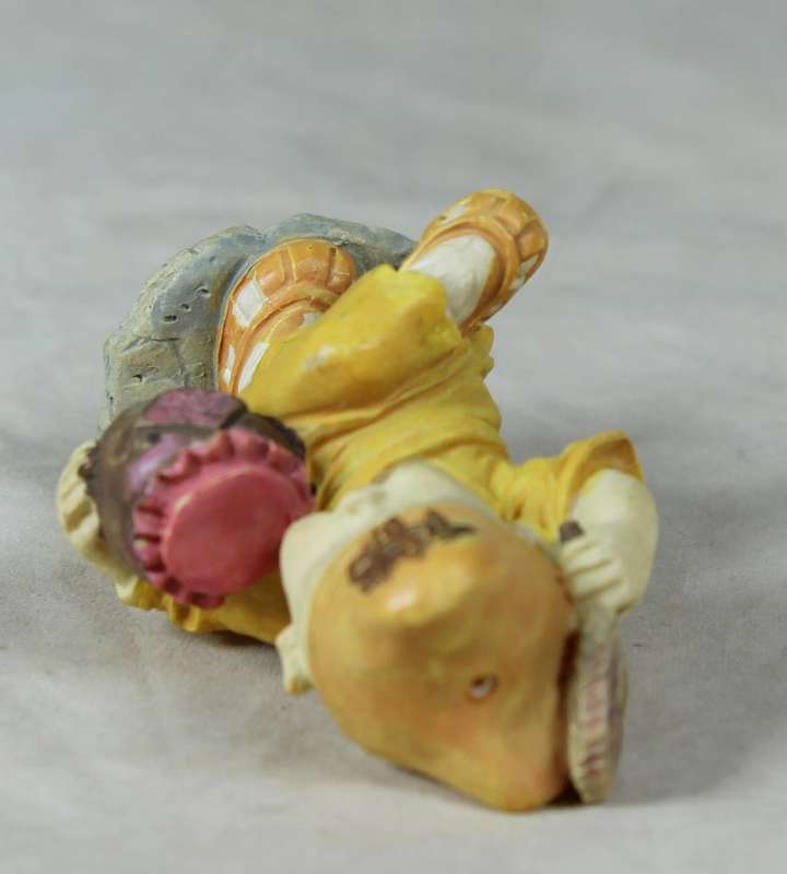 Baby Buddha - Monk Dancing with a Drum