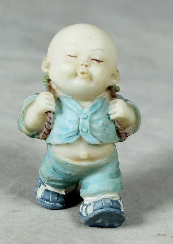 Baby Buddha - Monk Carrying Veggies