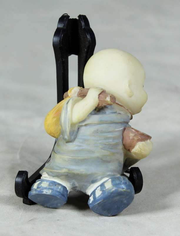 Baby Buddha - Monk Carrying his Bag and Cup