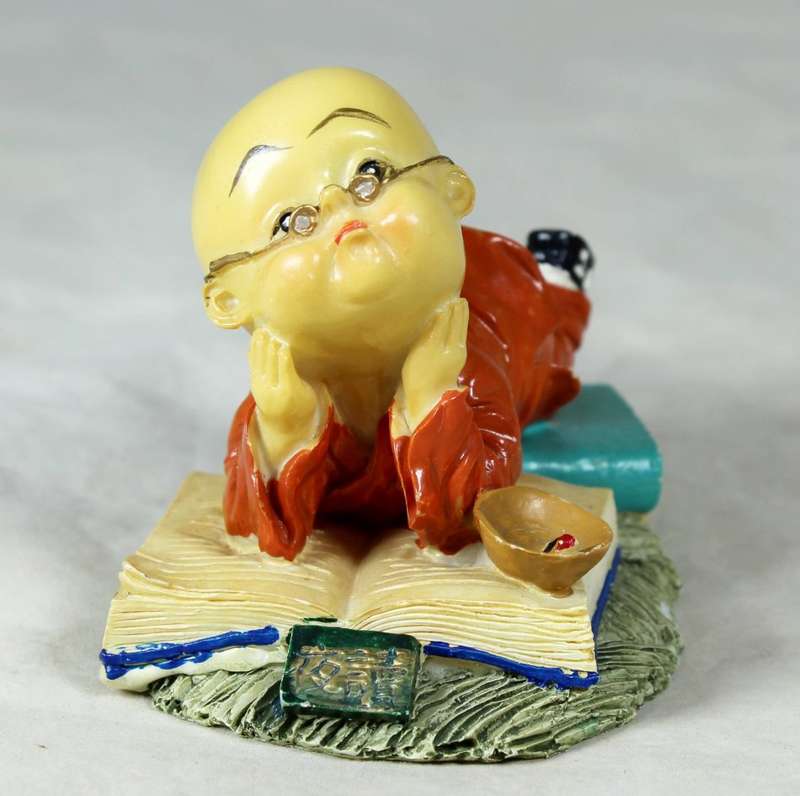 A baby Buddha - Monk daydreaming
