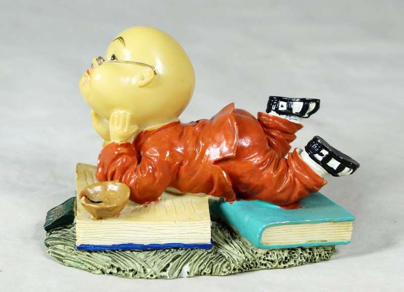 A baby Buddha - Monk daydreaming