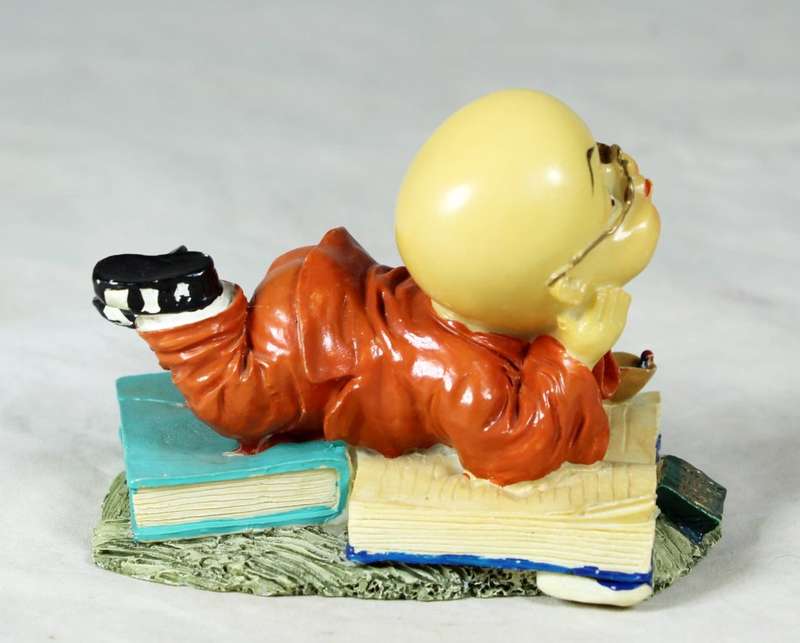 A baby Buddha - Monk daydreaming