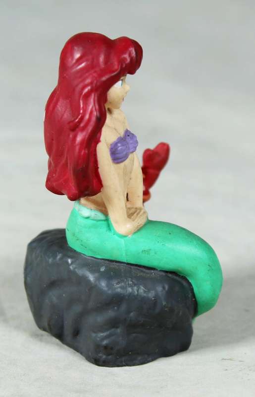 DISNEY`S ARIAL FIGURINE SITTING ON A ROCK - BID NOW!!!!