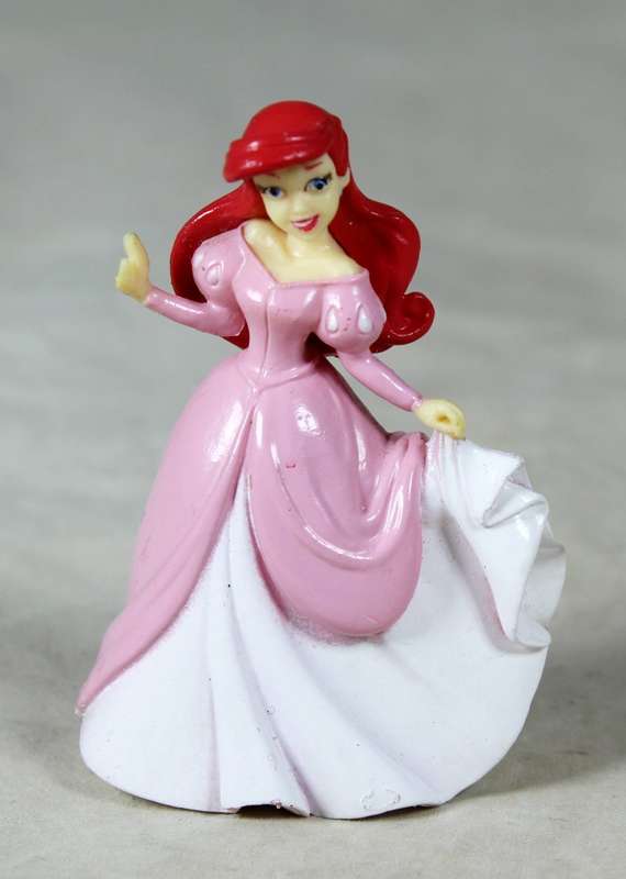 DISNEY`S PRINCESS ARIEL IN PINK FIGURINE - BID NOW!!!!