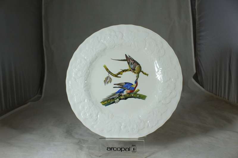 A  ALFRED MEAKIN PLATE - PASSENGER BIRD - BID NOW!!!!