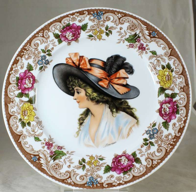 Gloria porcelain - Bavarian Bayreuth display plate  -