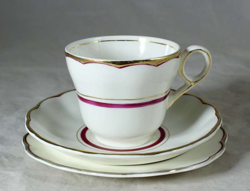 Grindley cream petal tea set