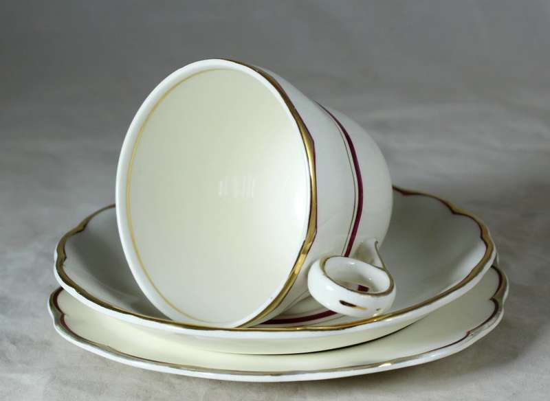 Grindley cream petal tea set