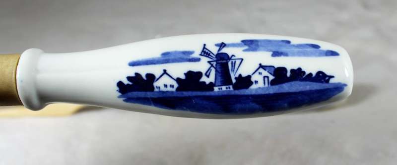 DELFT SALAD FORK AND SPOON  - BID NOW!!!!