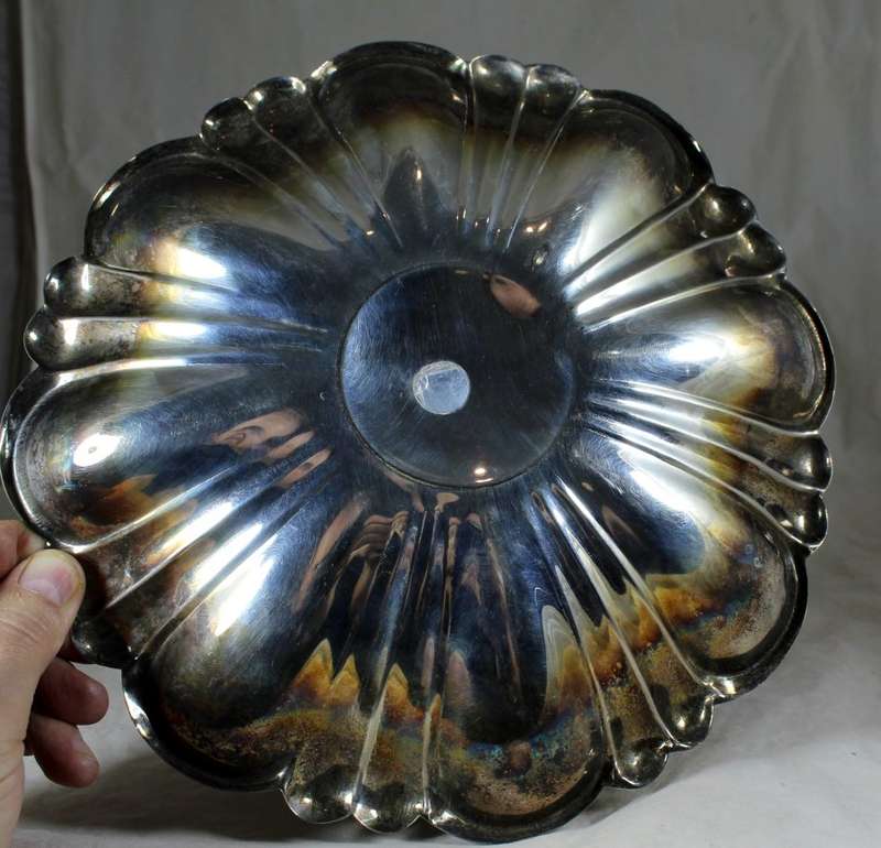 SILVER PLATED FRUIT BOWL - BID NOW!!!!