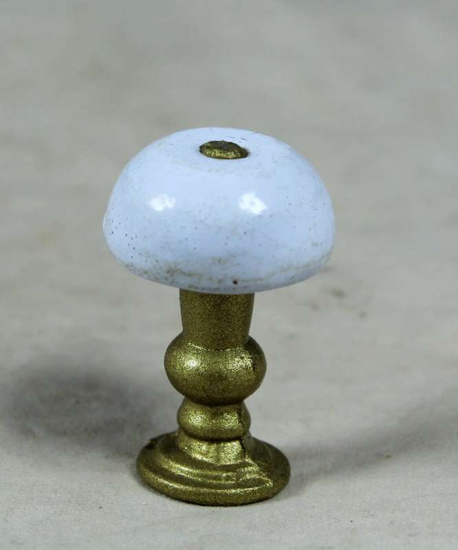 Miniature brass lamp
