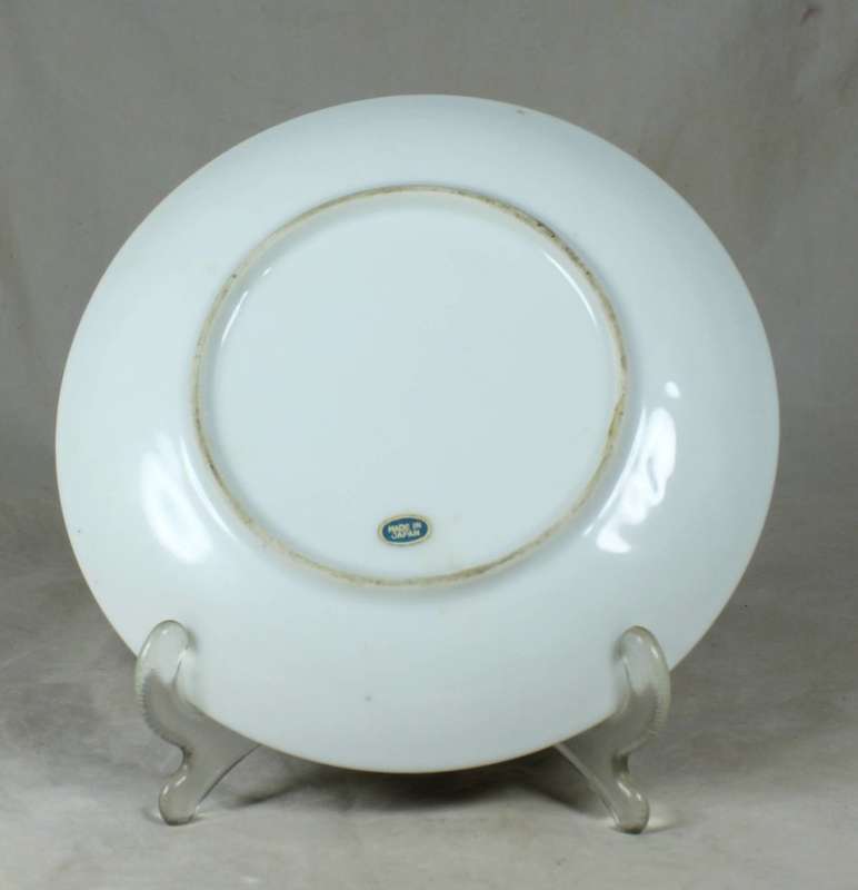 Green & blue Imari style display plate