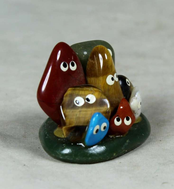 Miniature stone family