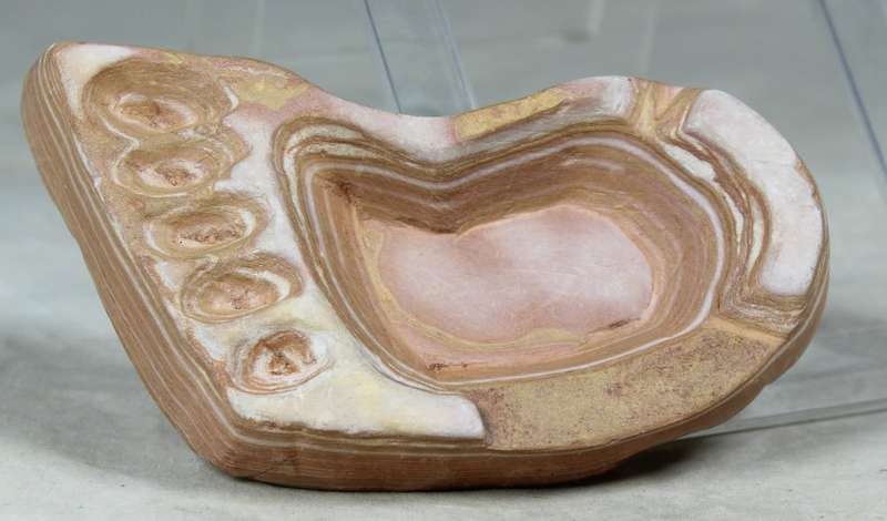 Sand stone - footprint ashtray