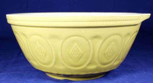 Vintage mixing bowl stamped and under-glazed