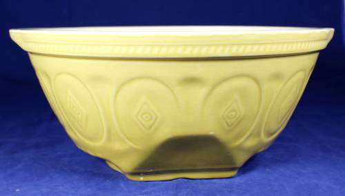 Vintage mixing bowl stamped and under-glazed