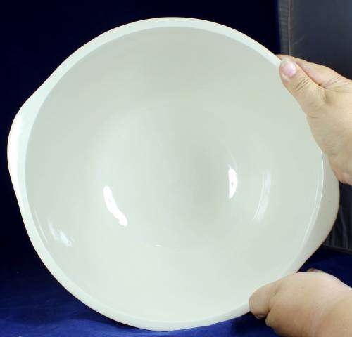 Vintage mixing bowl stamped and under-glazed