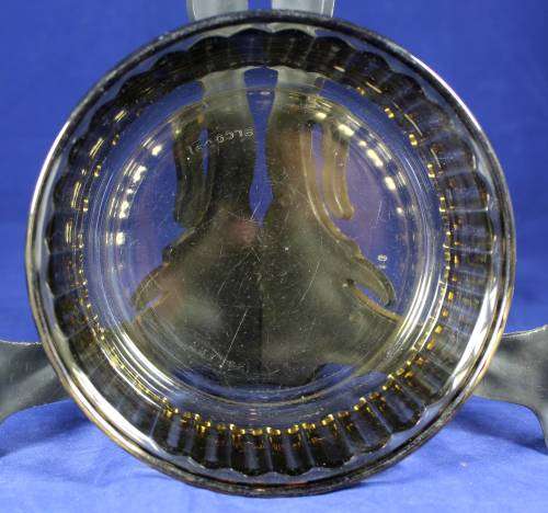 Medium Arcopal round souffle bowl