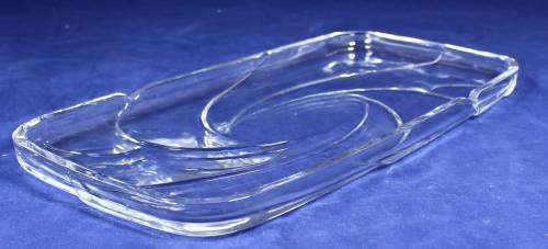 GLASS SERVING PLATTER - BID NOW!!