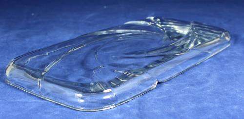 GLASS SERVING PLATTER - BID NOW!!