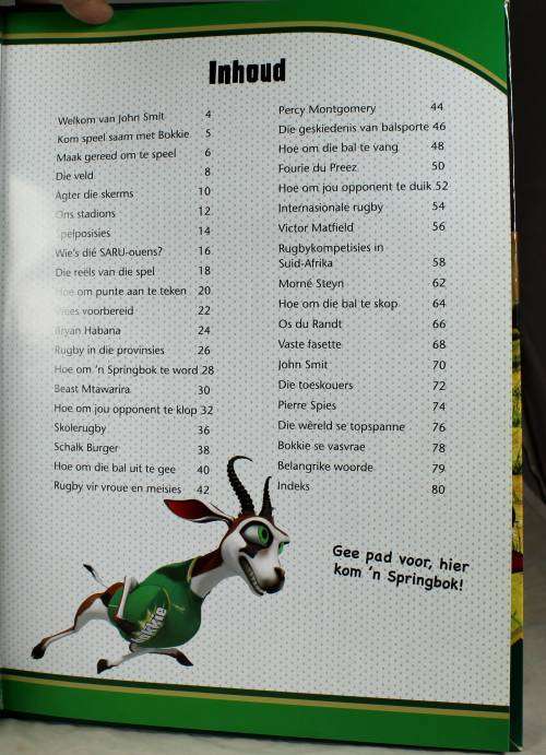 SPEEL RUGBY - BOKKIE SE GIDS TOT RUGBY - ISBN 9781775782711